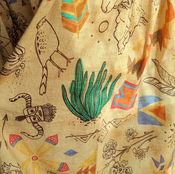 Chufy Memories of Arizona High Low Skirt - Picture 7 of 9